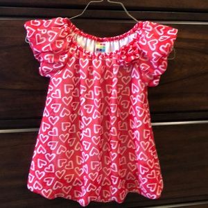 Valentine’s Girls Bubble tunic 3t